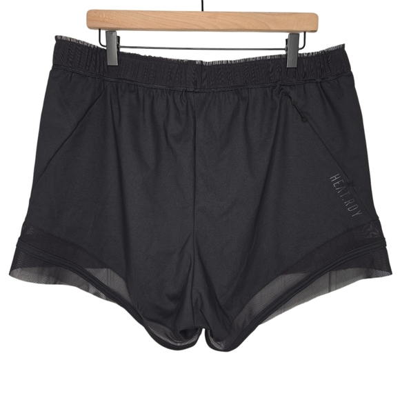 Adidas Womens Black Athletic Performance Soccer Training Shorts Size 1X - Picture 2 of 13